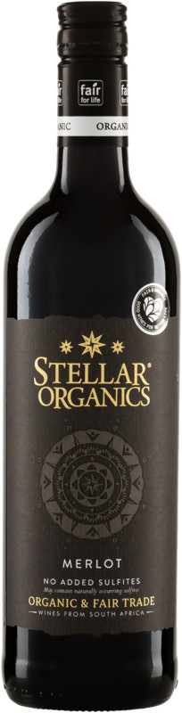 Merlot Stellar Organics ohne SO2-Zusatz - Biowein