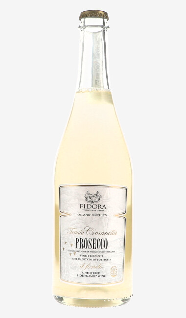 Fidora Civranetta Prosecco Frizzante il fondo Flaschengaerung, unfiltriert Biowein