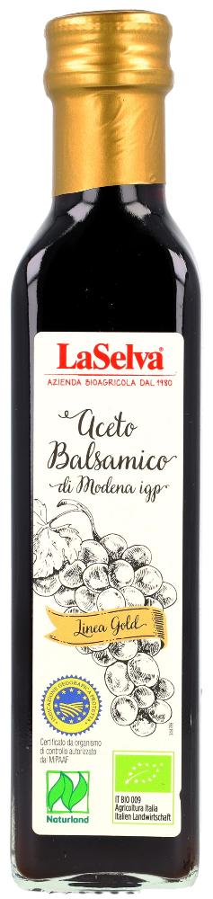 LaSelva Aceto Balsamico di Modena IGP - Linea Gold 0,25l - Bio