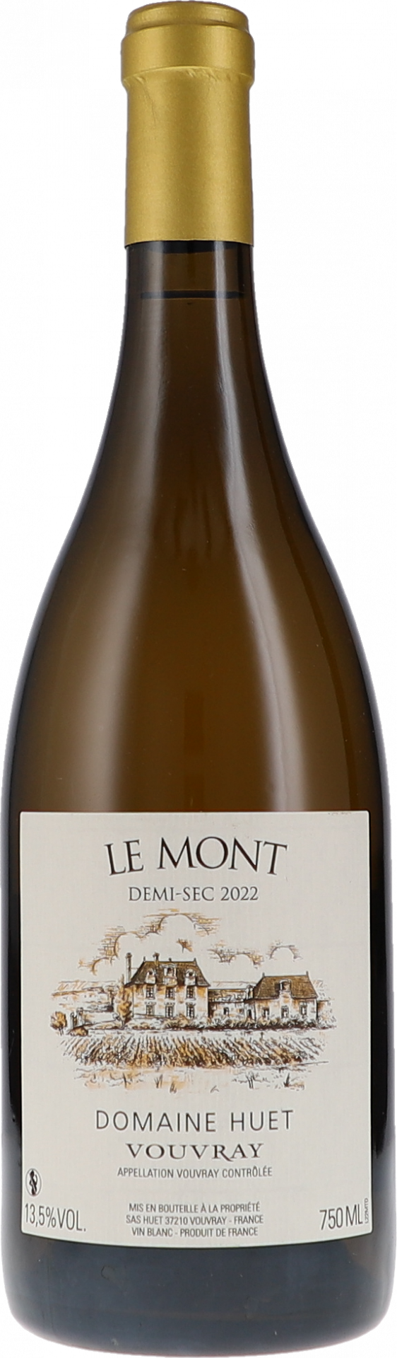 Huet Loire Le Mont demi-sec 2020 Chenin Blanc - Biowein