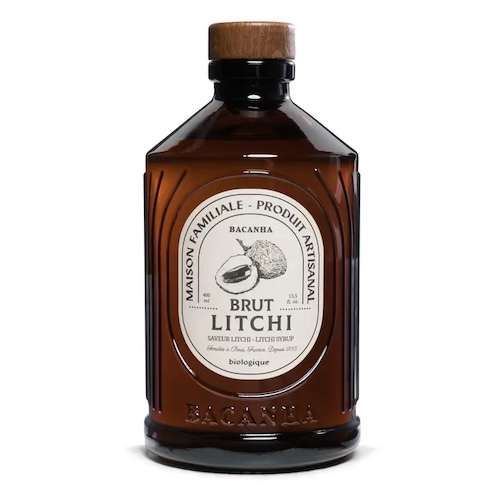 Bio roher Litschi Sirup - 400 ml alkoholfrei